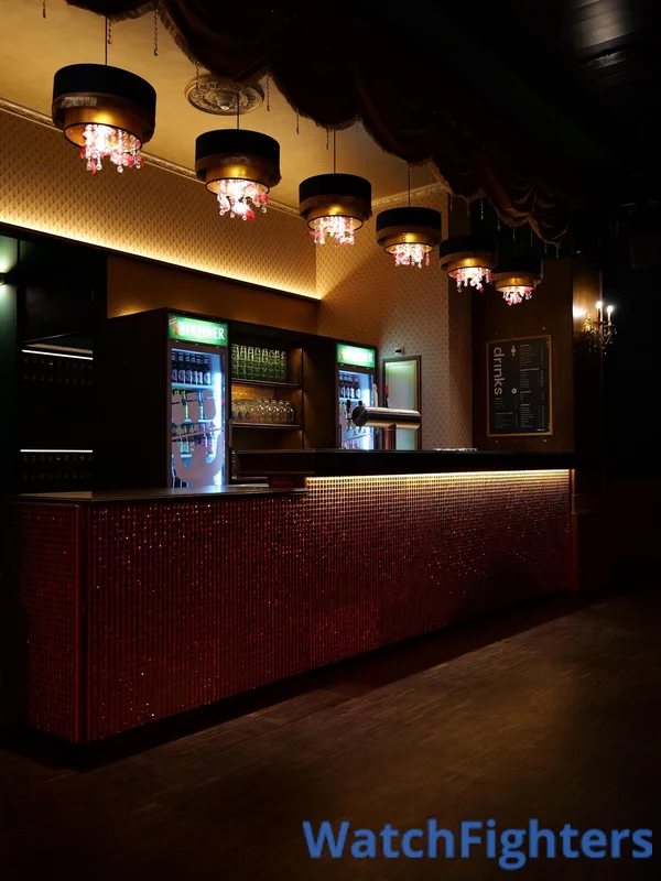 Bar fight scene location